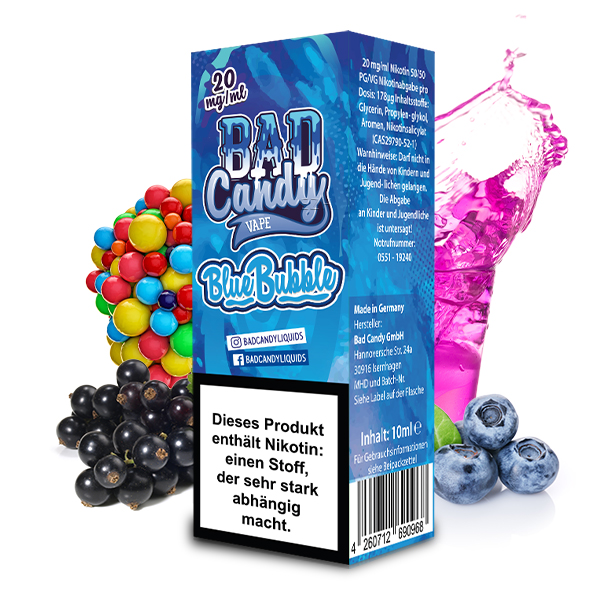 Bad Candy Blue Bubble Nicsalt Liquid