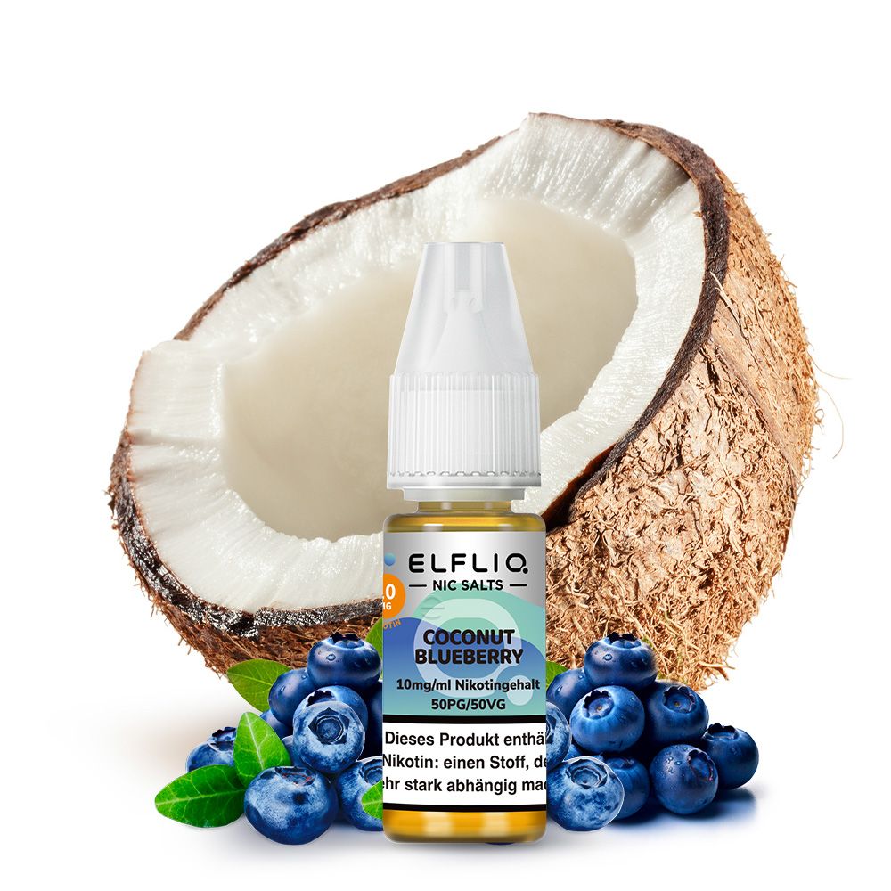 Elfliq Coconut Blueberry Nic Salt Liquid