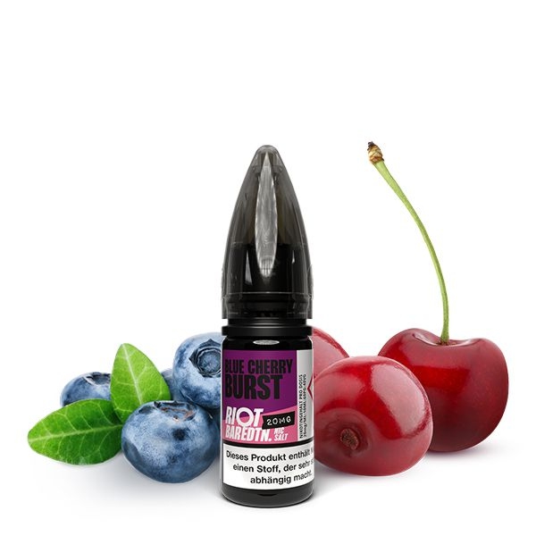 Riot Bar Edition Blue Cherry Burst Nic Salt Liquid Riot Bar Edition Blue Cherry Burst Nic Salt Liquid