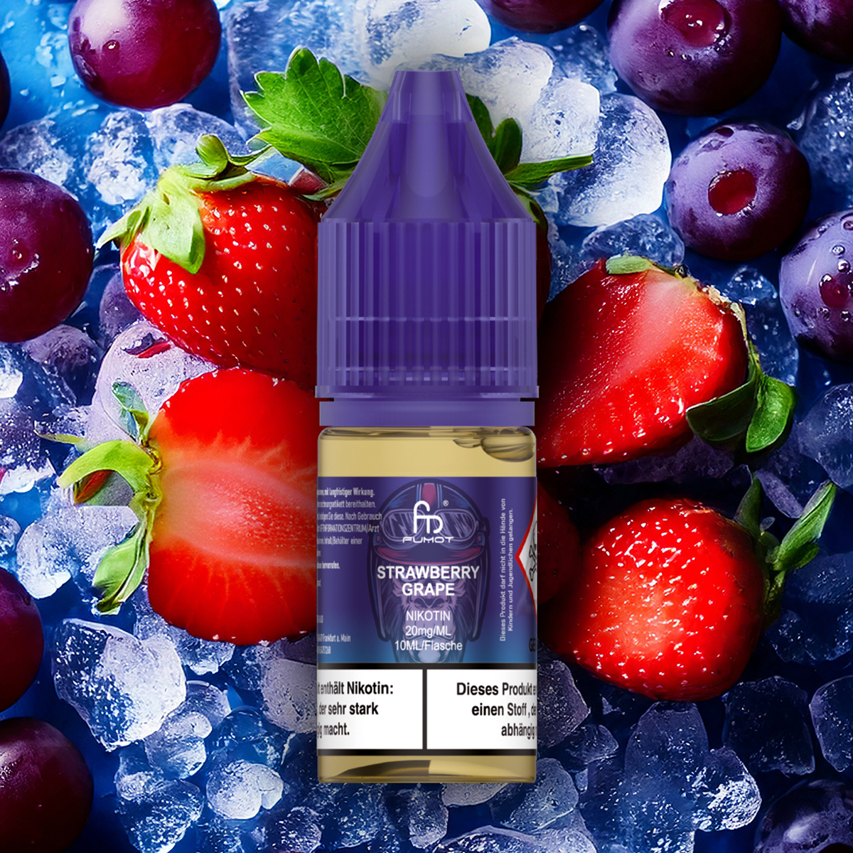 RandM Strawberry Grape Nicsalt Liquid für E-Zigaretten