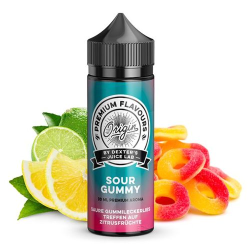 Dexters-juice-lab-sour-gummy-aroma Dexter´s Juice Lab Origin Sour Gummy Aroma für E-Zigaretten