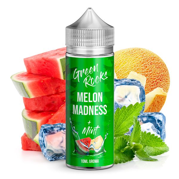 Green Rocks Melon Madness Aroma für E-Zigaretten Green Rocks Melon Madness Aroma für E-Zigaretten