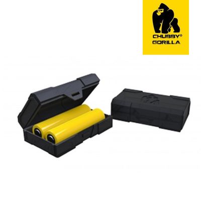 Akkubox-2-Fach-Chubby-Gorilla Akku Transportbox für 2x 18650 Chubby Gorilla