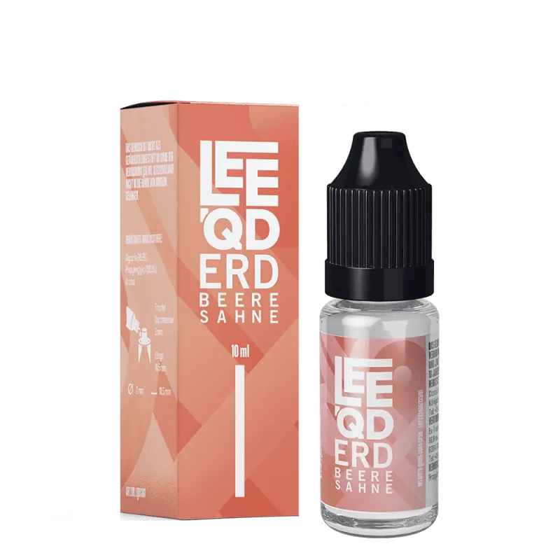 LEEQD Liquid - Crazy Erdbeere Sahne
