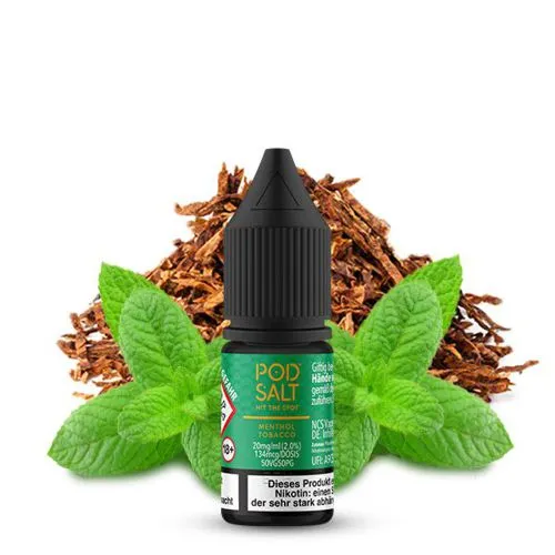 Pod-Salt-Origin-Menthol-Tobacco Pod Salt Origin Menthol Tobacco Nic Salt Liquid