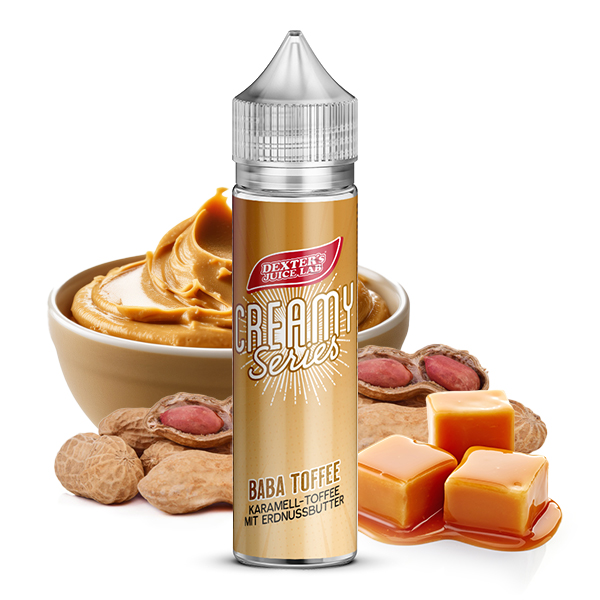 DEXTER'S JUICE LAB CREAMY SERIES Baba Toffee Aroma für E-Zigaretten