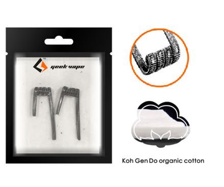 GeekVape Prebuilt Staple Staggered Fused Clapton Coil 0.2ohm