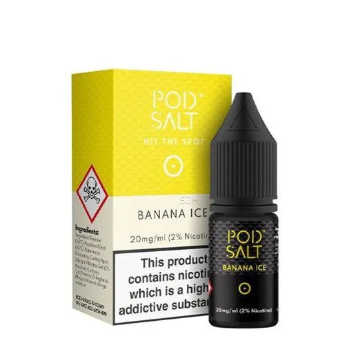 Pod Salt Banana Ice Nic Salt Liquid