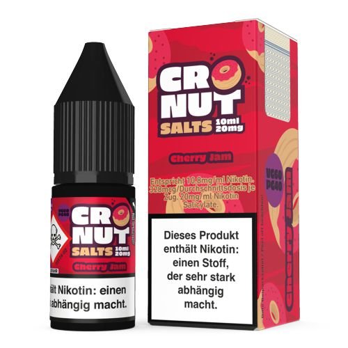 Cronut Salts Cherry Jam 20mg Nic Salt