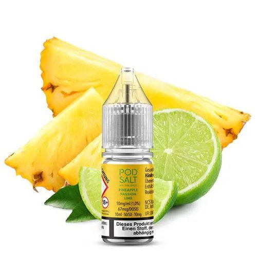 Pod Salt XTRA Pineapple Passion Lime Nic Salt Liquid
