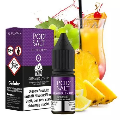 Pod Salt Summer Syrup Nic Salt Liquid