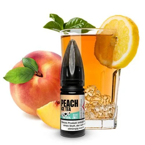 Riot Bar Edition Peach Ice Tea Nic Salt Liquid